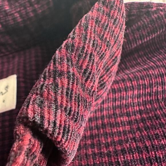 Eddie Bauer‎ Men’s Plaid Corduroy Button-Down Long Sleeve Shirt Large - Picture 8 of 11